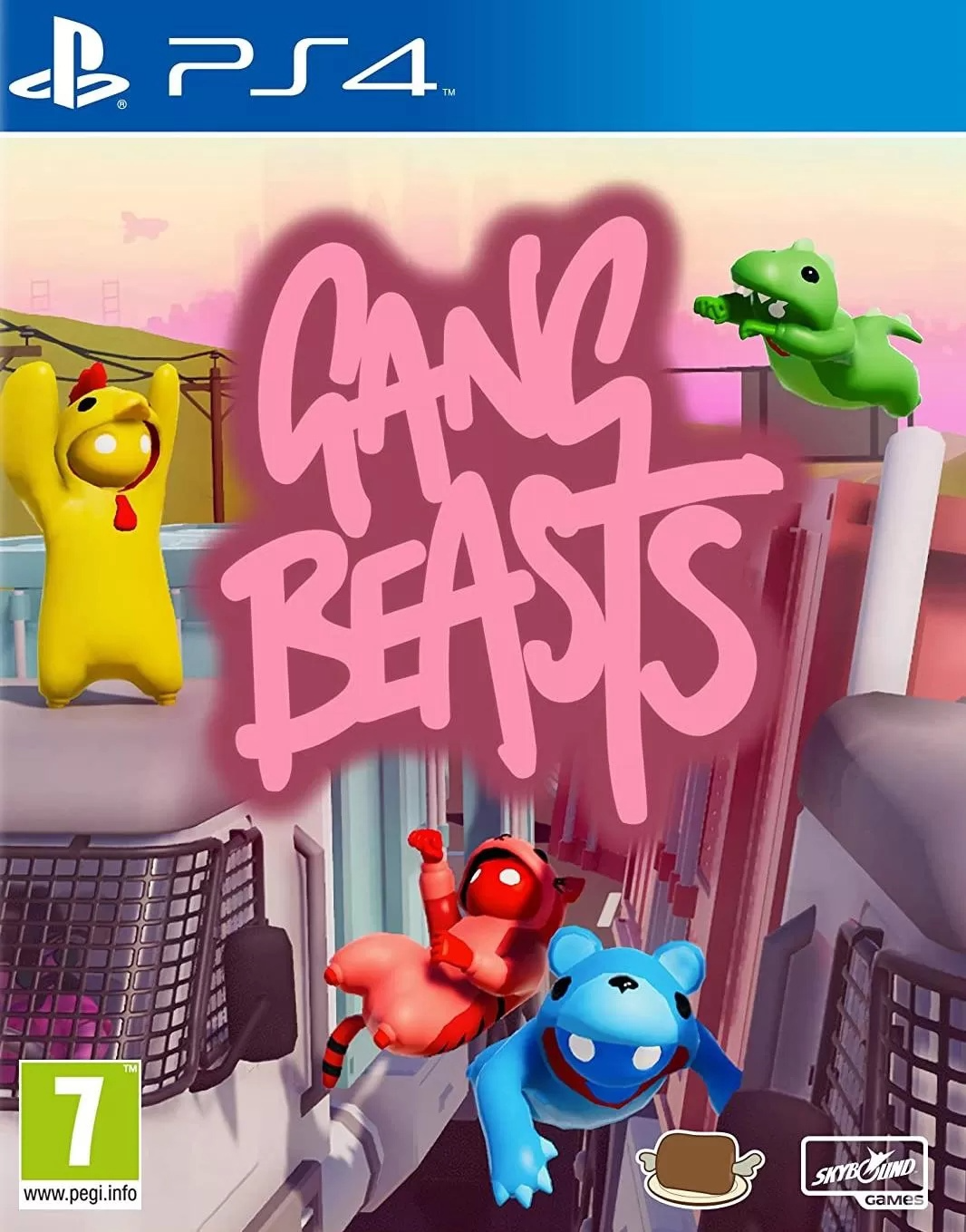 Gang Beasts (PS4) [Б/У]