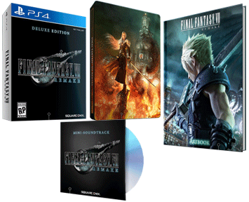Final Fantasy VII Deluxe Edition (PS4) [Б/У]