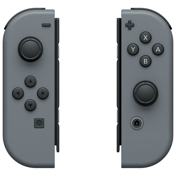 Набор контроллеров Nintendo Switch Joy-Con Серый [Б/У]