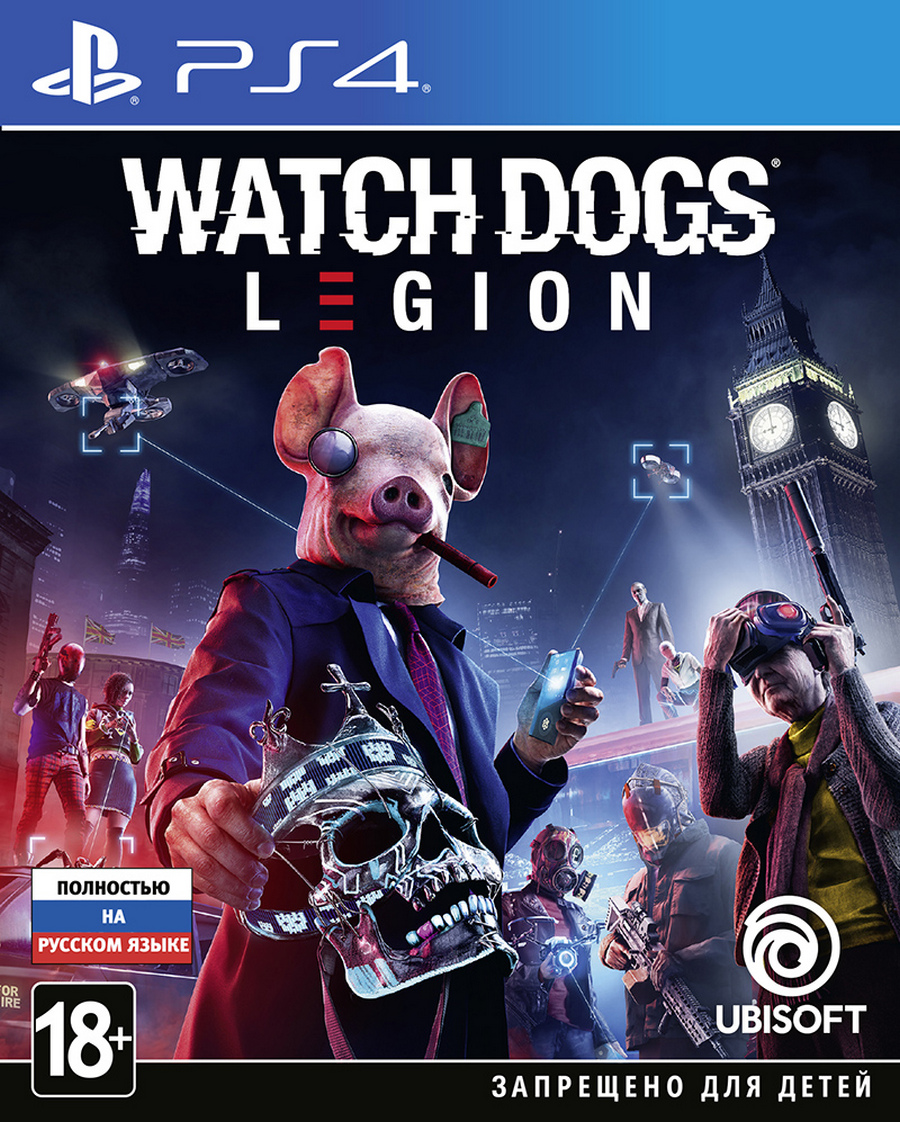 Watch Dogs Legion (PS4) (БУ)