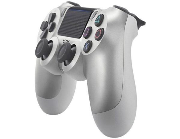 Джойстик Dualshock 4 (G2) Серебро (Оригинал) [БУ/]