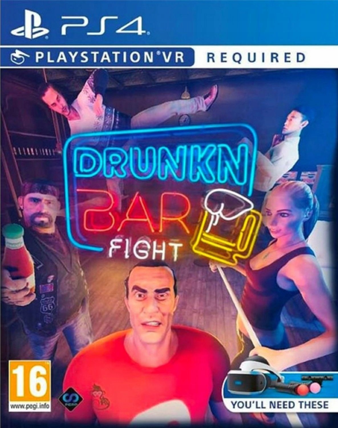 Drunkn Bar Fight (Только для PS VR) (PS4)(БУ)