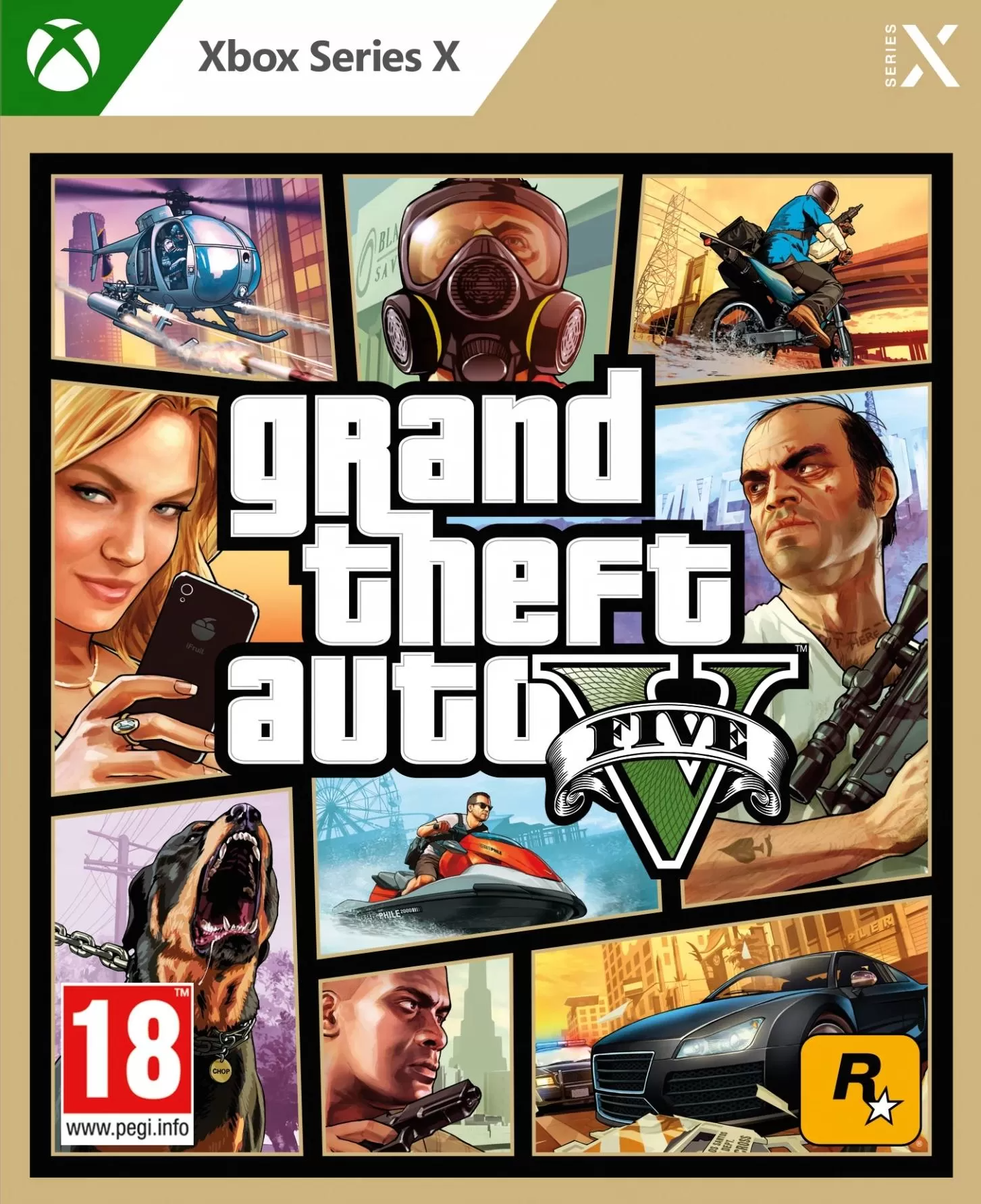 Grand Theft Auto V (Xbox Series X) [Б/У]