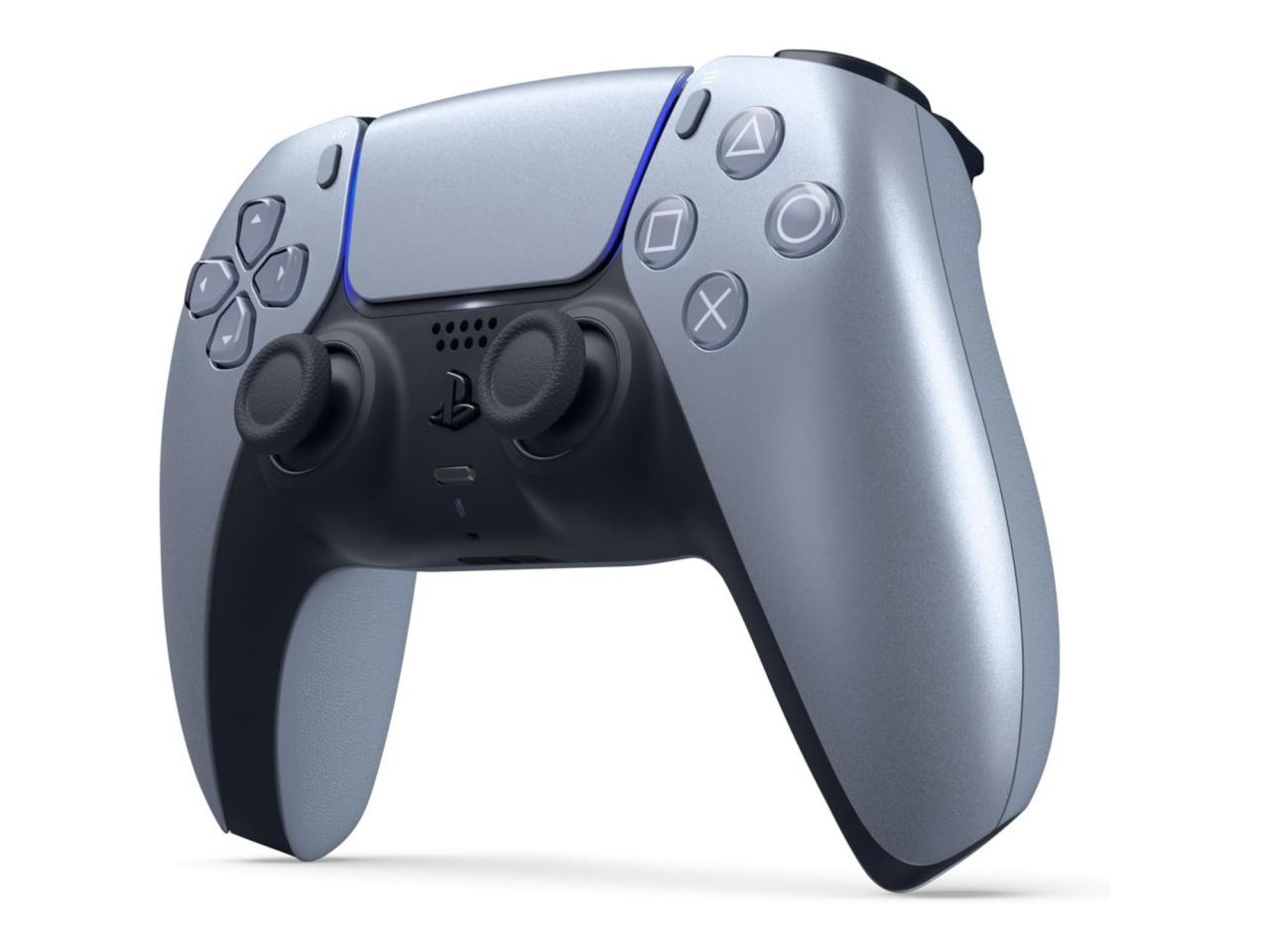Геймпад Dualsense Sterling Silver (Sony PlayStation 5) [Б/У]