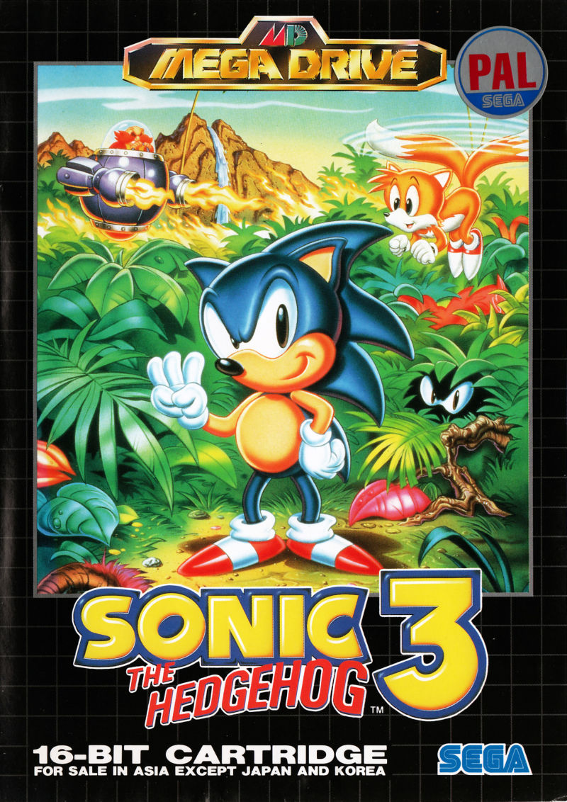 Игра соник сега 3. Sonic 3 Sega Mega Drive. Обложка Sonic 3 Mega Drive. Sonic 3 сега. Соник игра сега.