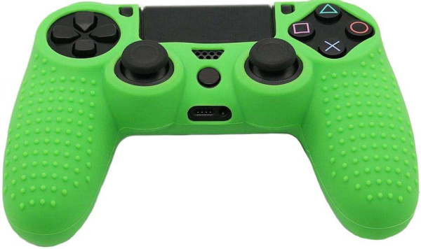 Controller Silicon Case  Non-Slip Green (силиконовый чехол)(PS4)