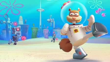 Губка Боб: Battle for Bikini Bottom Rehydrated (PS4) [Б/У]