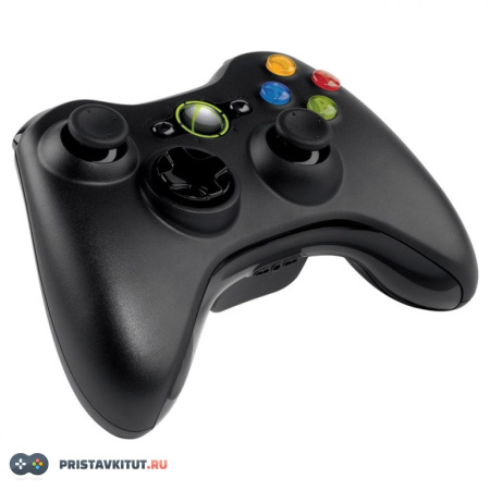 Беспроводной джойстик для Xbox 360 (Оригинал) Черный [Б/У]