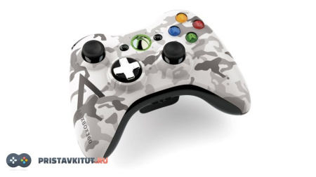 Геймпад для Xbox 360 Microsoft Wireless Arctic Camouflage