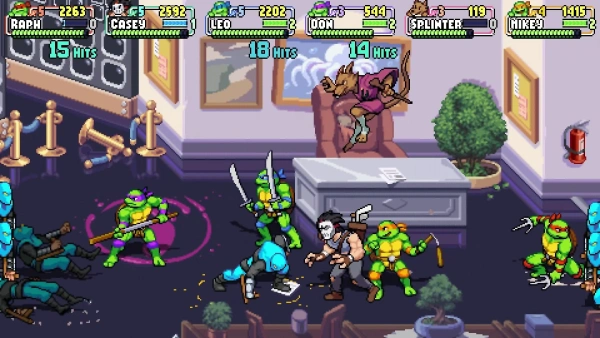 TMNT Teenage Mutant Ninja Turtles Arcade: Wrath of the Mutants (PS4)