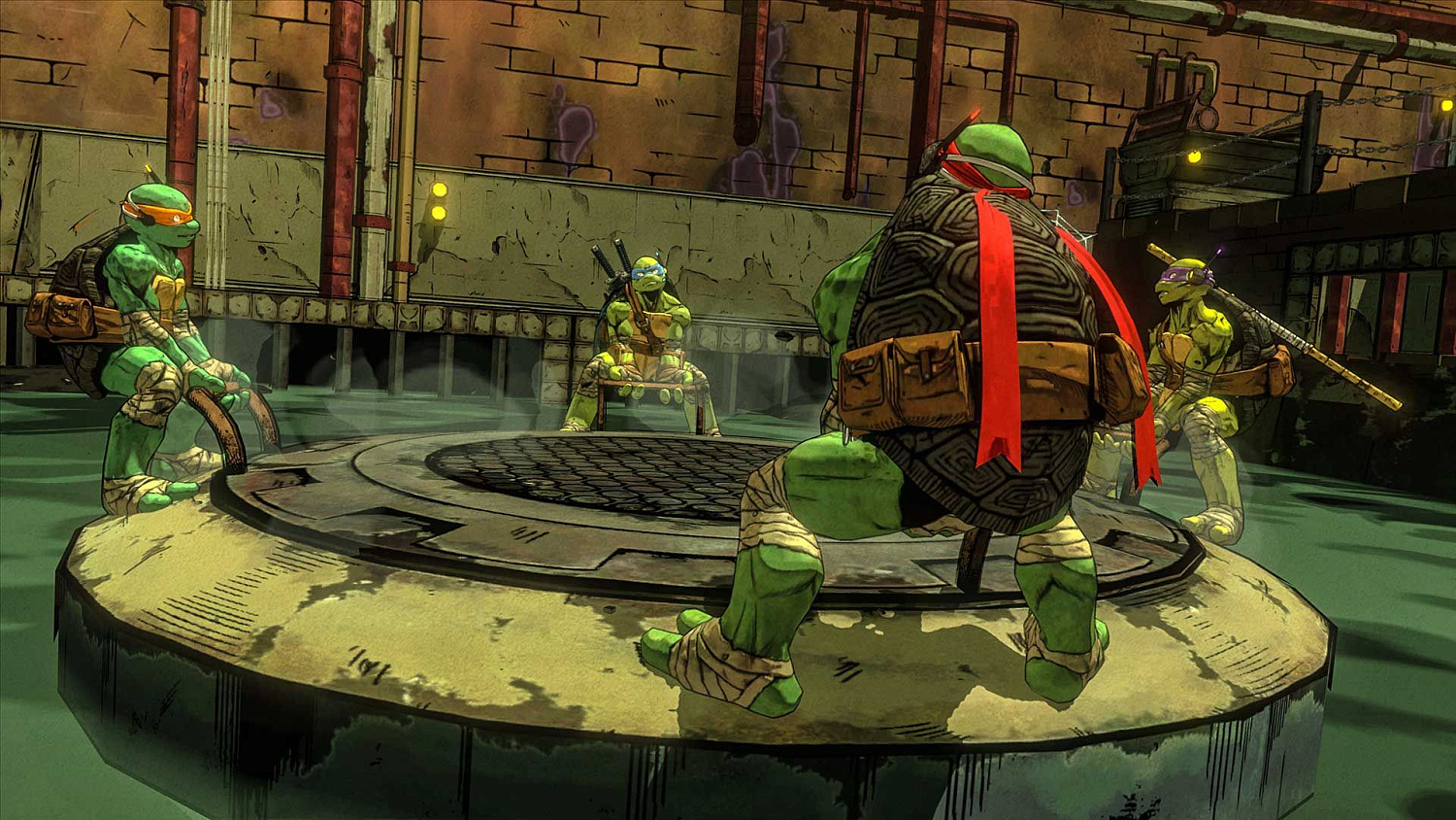 PS4 Teenage Mutant Ninja Turtles (SLUS20716)