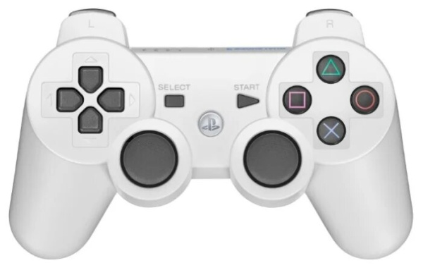 Джойстик для Playstation 3 DualShock 3 (Белый) (Реплика)