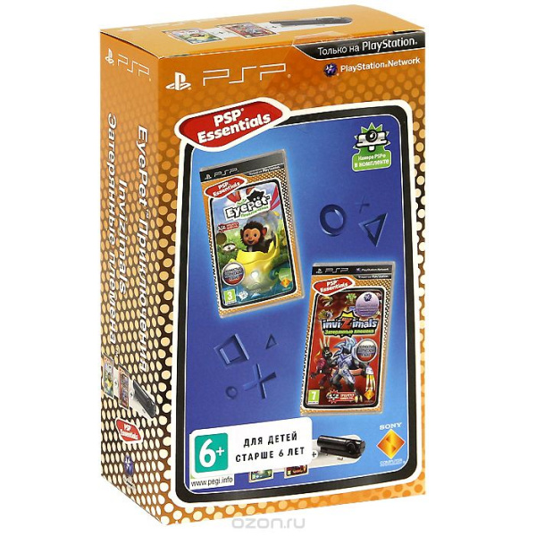 Комплект EYE Pet приключения + Invizinals + камера (PSP) [Б/У]