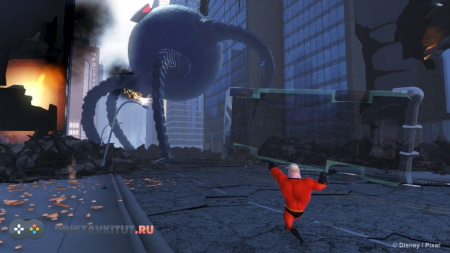 Kinect Rush: A Disney Pixar Adventure (Xbox 360) [Б/У]