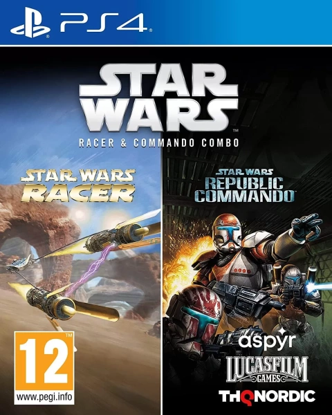 Star Wars Racer & Commando Combo (PS4) [Б/У]