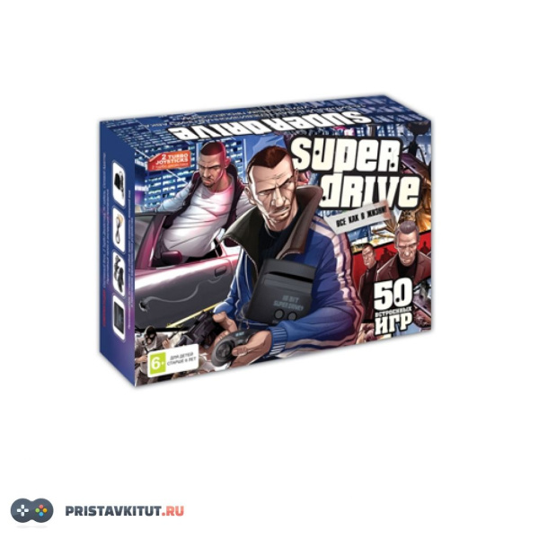 Sega Super Drive GTA V (140 встроенных игр)