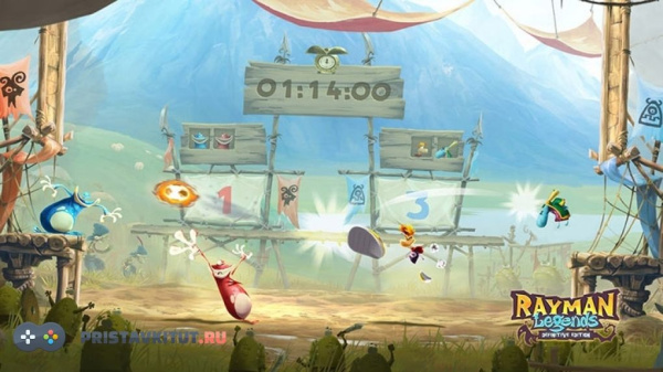 Комплект из 2-х игр: "Rayman Legends" + "Rayman Origins"