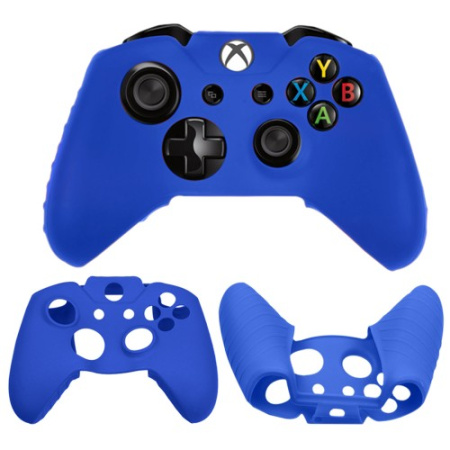 Силиконовый чехол для джойстика XBox One (Синий)