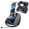 Зарядная станция для двух джойстиков PS 4 с подсветкой