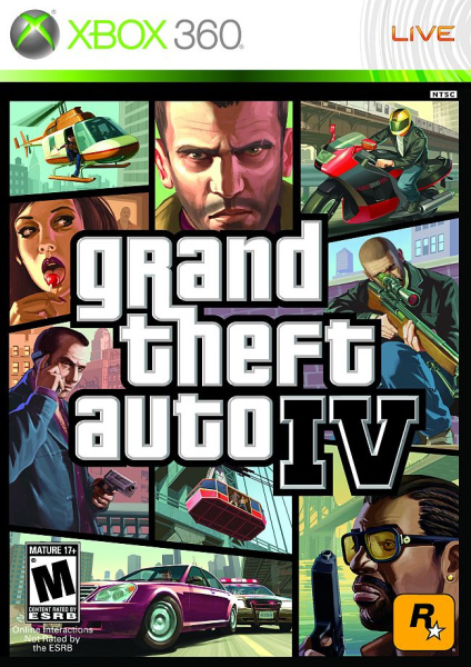 Grand Theft Auto 4 (Xbox 360) [Б/У]
