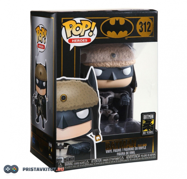 Фигурка Funko POP! Vinyl: DC: Batman 80th: Red Son Batman