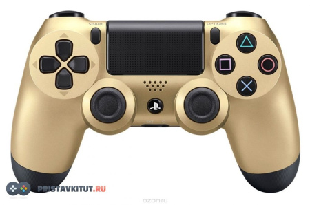 Геймпад беспроводной для  PlayStation 4 (Золотой) Дубликат