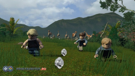 LEGO Jurrasic World (Мир Юрского Периода) (PS4)