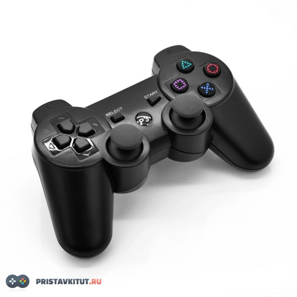 Джойстик Playstation 3 DualShock 3 черный Реплика (БУ)