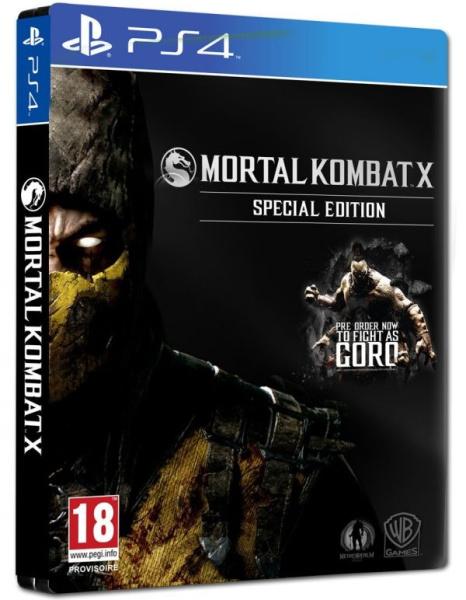 Mortal Kombat X Special Edition (PS4) [Б/У]