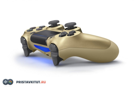 Геймпад беспроводной для  PlayStation 4 (Золотой) Дубликат