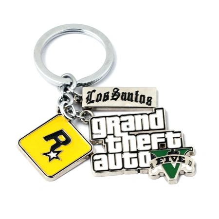 Брелок GTAV Los Santos Металлический