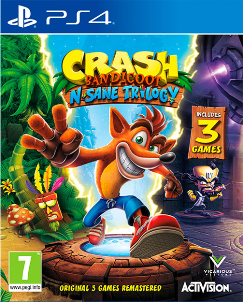 Crash Bandicoot N sane Trilogy