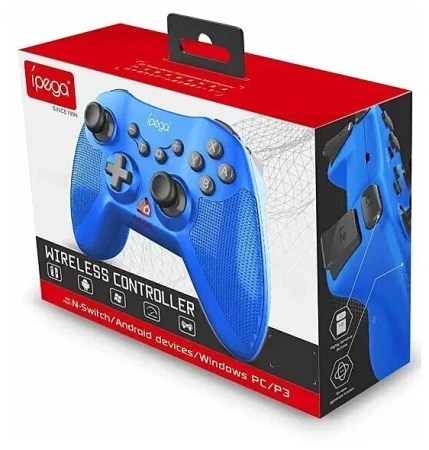 Геймпад беспроводной iPEGA (PG-SW020C) Blue (Синий) (Switch/PC/Android/PS3)