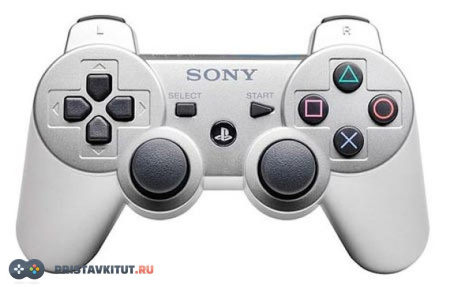 Джойстик Playstation 3 DualShock 3 (Серебро) (Реплика)