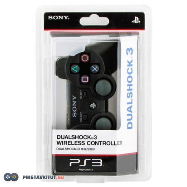 Джойстик Playstation 3 DualShock 3 (Черный) (Реплика)