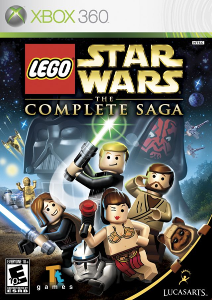 Lego Star Wars: the Complete Saga (Xbox 360) (Без обложки) [Б/У]