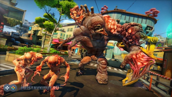 Sunset Overdrive (Xbox One) (Без обложки) [Б/У]