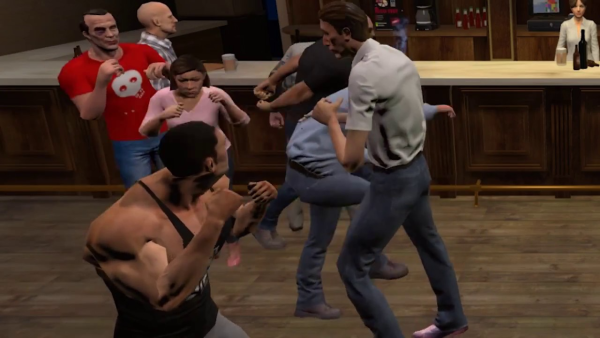 Drunkn Bar Fight (Только для PS VR) (PS4)(БУ)