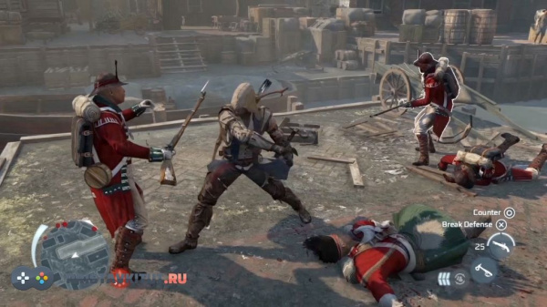 Assassins Creed 3 (Xbox 360) [Б/У]