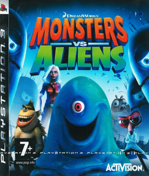 Monsters vs. Aliens (PS3) [Б/У]