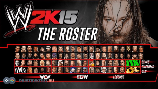 WWE 2K15 (Xbox 360) [Б/У]