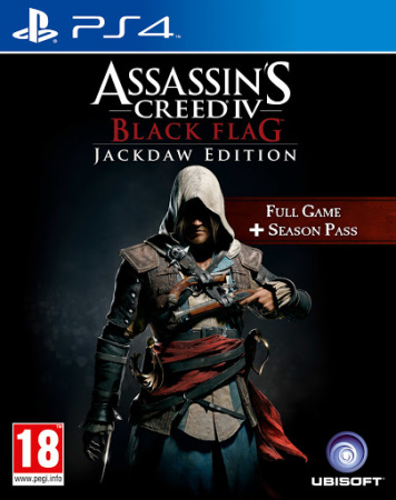 Assassins Creed 4: Black Flag Jackdaw Edition (Черный флаг) (PS4)