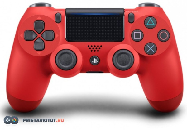 Джойстик Dualshock 4 Красный (G2) (Оригинал) [Б/У]