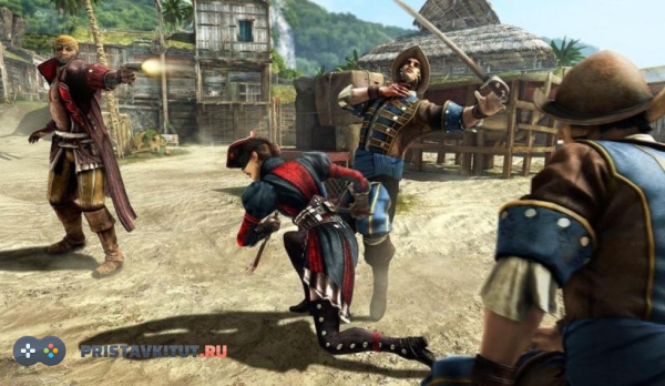 Комплект игр Assassins Creed IV: Черный Флаг + Assassins Creed: Изгой (Rogue) (Xbox 360) [Б/У]