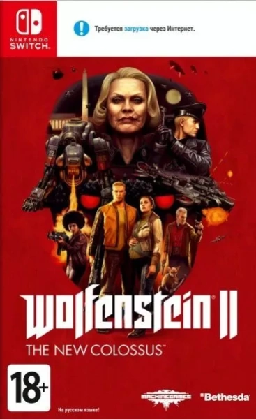 Wolfenstein II(2): The New Colossus (Nintendo Switch) [Б/У] 