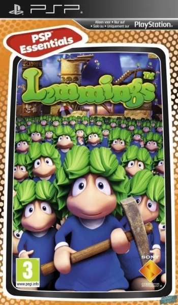 Lemmings (PSP) [Б/У]