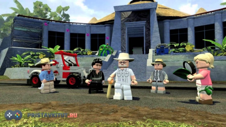 LEGO Jurrasic World (Мир Юрского Периода) (PS4)
