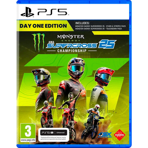Monster Energy Supercross 25 - The Official Videogame. Day One Edition (PS5)