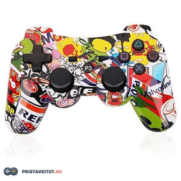 Джойстик Sony Playstation 3 DualShock 3 графити