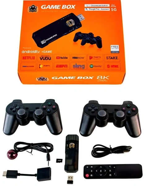 Игровая + TV приставка GameBox 